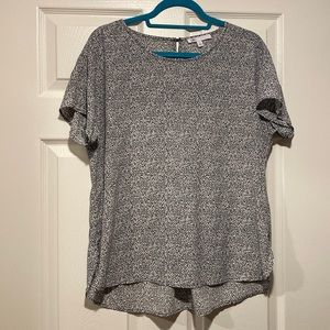 Leopard print blouse